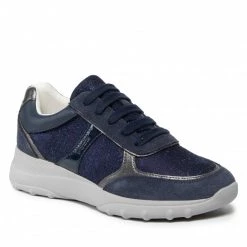 Chaussures Basses Sneakers GEOX - D Alleniee A D25LPA 0EW22 C4322 Dk Jeans Bleu Marine