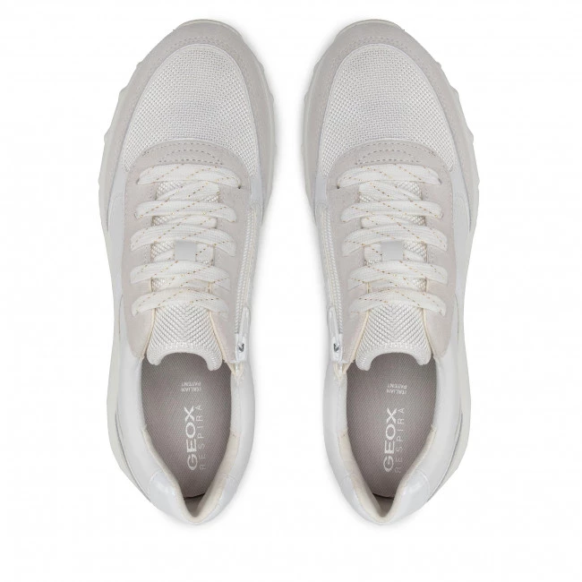 Chaussures Basses Sneakers GEOX - D Alleniee A D25LPA-05422 C1352 White/Off White Blanc – Image 6