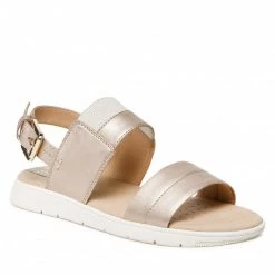 Mules Et Sandales Sandales GEOX - D Dandra B D25NNB 000NF CB500 Champagne Or