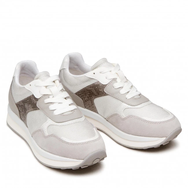 Chaussures Basses Sneakers GEOX - D Runntix B D25RRB-0AS22 C0898 Silver/Lt Grey Gris – Image 5