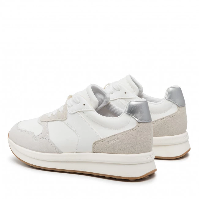 Chaussures Basses Sneakers GEOX - D Runntix B D25RRB-01122 C1352 White/Off White Blanc, Gris â Image 3