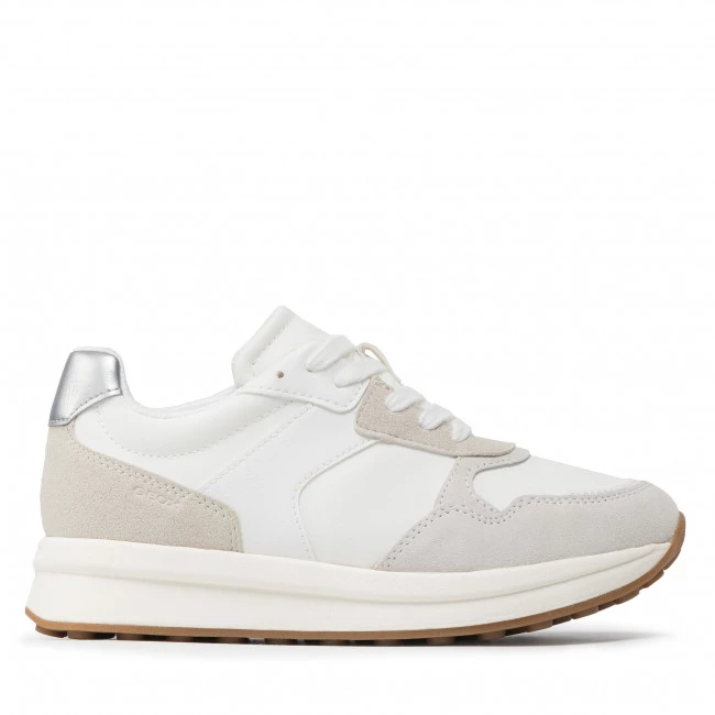 Chaussures Basses Sneakers GEOX - D Runntix B D25RRB-01122 C1352 White/Off White Blanc, Gris â Image 2