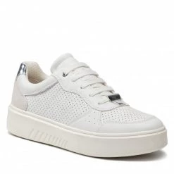 Chaussures Basses Sneakers GEOX - D Nhenbus A D258DA 08554 C1000 White Blanc