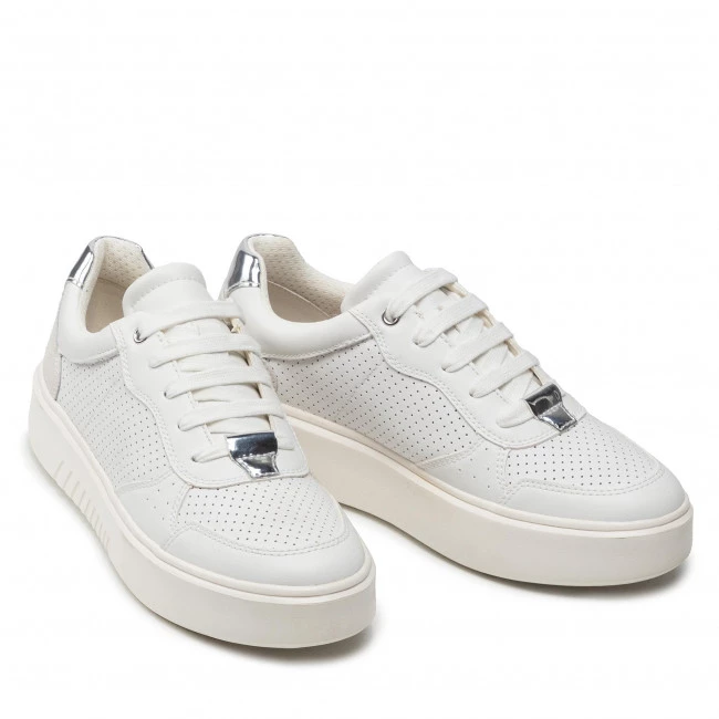 Chaussures Basses Sneakers GEOX - D Nhenbus A D258DA 08554 C1000 White Blanc â Image 5