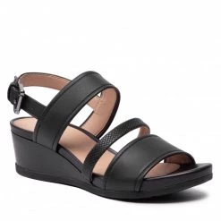 Mules Et Sandales Sandales GEOX - D Marykarmen B D258QB 0BC6P C9999 Black Noir