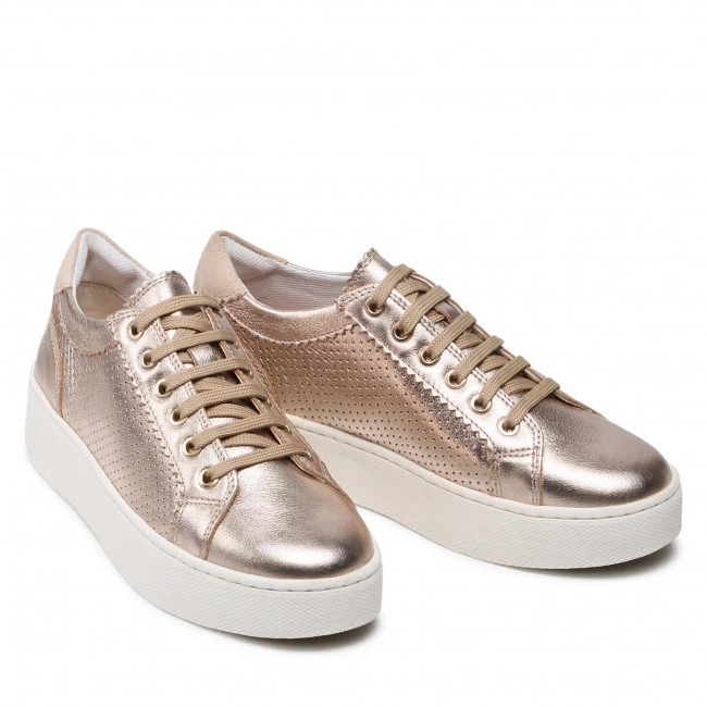 Chaussures Basses Sneakers GEOX - B Skyely C D25QXC 0CF22 CB5H6 Champagne/Lt Taupe Or â Image 5
