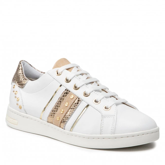 Chaussures Basses Sneakers GEOX - D Jaysen A D151BA 085RY C0232 White/Gold Blanc