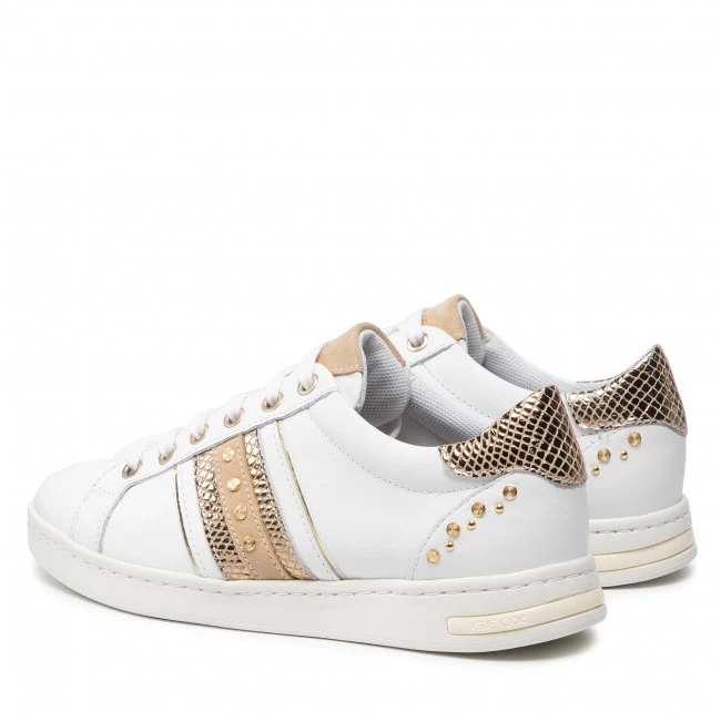 Chaussures Basses Sneakers GEOX - D Jaysen A D151BA 085RY C0232 White/Gold Blanc â Image 3