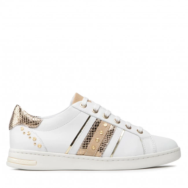 Chaussures Basses Sneakers GEOX - D Jaysen A D151BA 085RY C0232 White/Gold Blanc â Image 2
