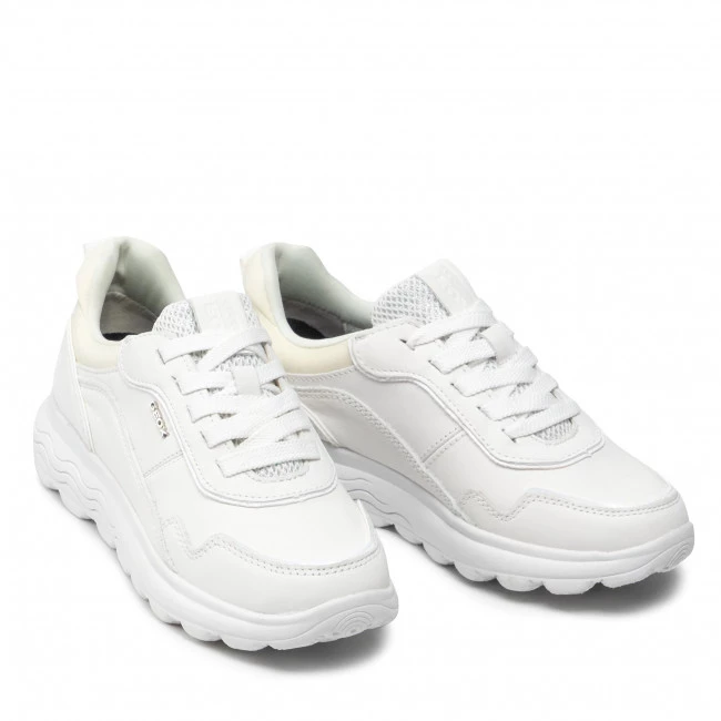 Chaussures Basses Sneakers GEOX - D Spherica D D16NUD 00085 C1000 White Blanc â Image 5