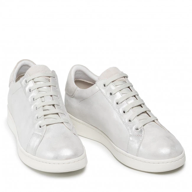 Chaussures Basses Sneakers GEOX - D Jaysen D D251BD 0AL22 C0628 Silver/Off Wht Argent â Image 5