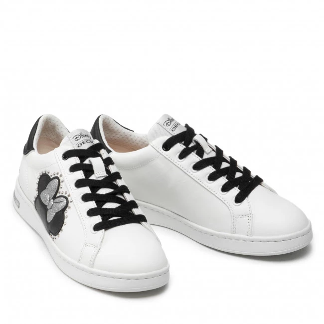 Chaussures Basses Sneakers GEOX - D Jaysen F D251BF 00085 C0404 White/Black Blanc â Image 5