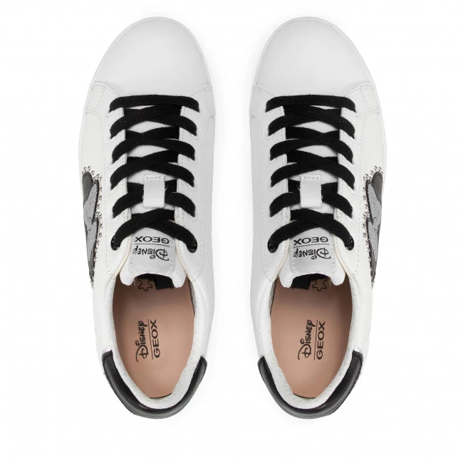 Chaussures Basses Sneakers GEOX - D Jaysen F D251BF 00085 C0404 White/Black Blanc â Image 6