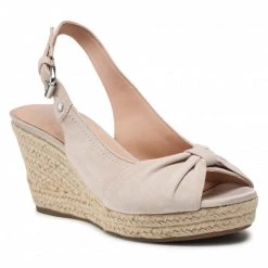 Mules Et Sandales Espadrilles GEOX - D Soleil B D25N7B 00021 C1003 Ice Beige