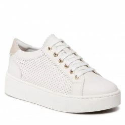 Chaussures Basses Sneakers GEOX - D Skyely C D25QXC 00085 C1002 Off White Blanc