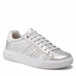 Chaussures Basses Sneakers GEOX - J Nettuno G. A J25GCA 0Y2NF C1007 S Silver Argent