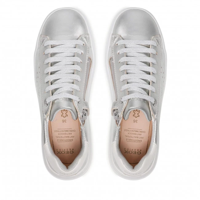 Chaussures Basses Sneakers GEOX - J Nettuno G. A J25GCA 0Y2NF C1007 S Silver Argent â Image 6