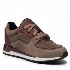 Chaussures Basses Sneakers GEOX - D New Aneko B Abx C D16LYC 03314 C5005 Dk Beige Marron