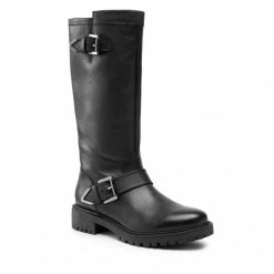 Bottes Et Autres Bottes GEOX - D Hoara F D16FTF 04643 C9999 Black Noir
