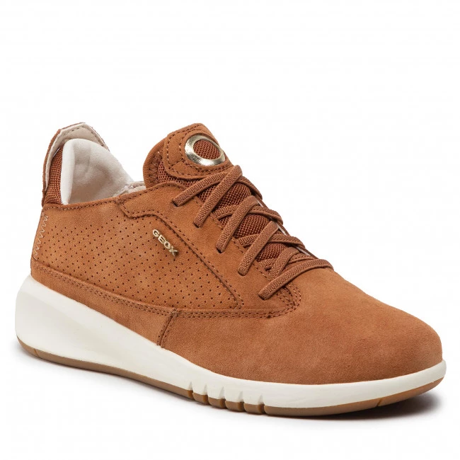 Chaussures Basses Sneakers GEOX - D Aerantis A D02HNA 00022 C6001 Cognac Marron