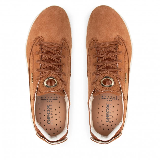 Chaussures Basses Sneakers GEOX - D Aerantis A D02HNA 00022 C6001 Cognac Marron â Image 6