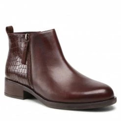 Bottes Et Autres Bottines GEOX - D Resia C D04LHC 04340 C0013 Brown Marron