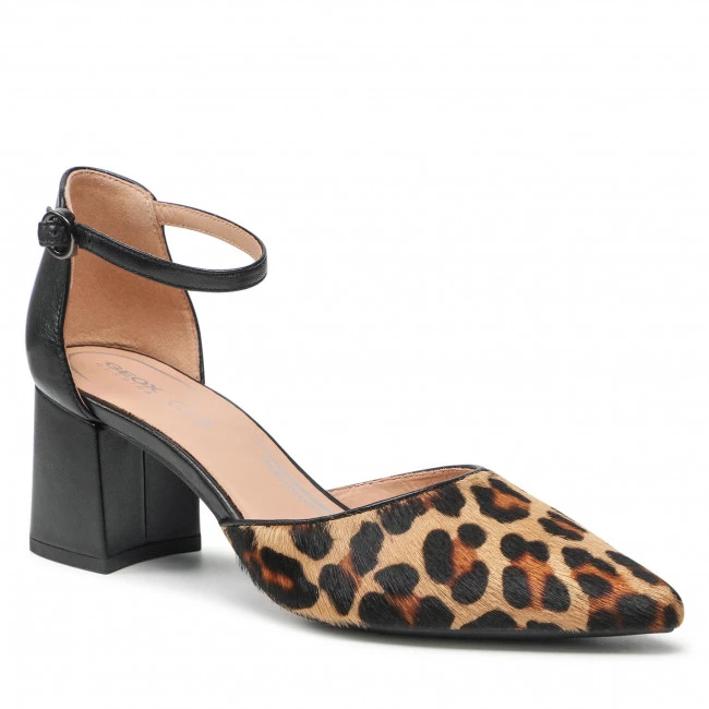 Chaussures Basses GEOX - D Bigliana D D04NMD 0QSTU C5P9B Dk Sand/Black Marron