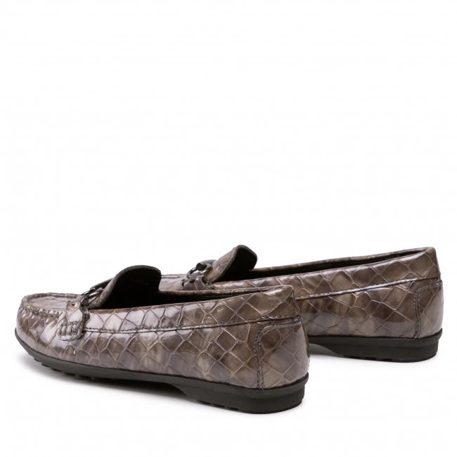 Chaussures Basses Mocassins GEOX - D Elidia A D162TA 000EP C5005 Dk Beige Gris â Image 3