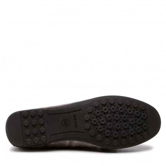 Chaussures Basses Mocassins GEOX - D Elidia A D162TA 000EP C5005 Dk Beige Gris â Image 4