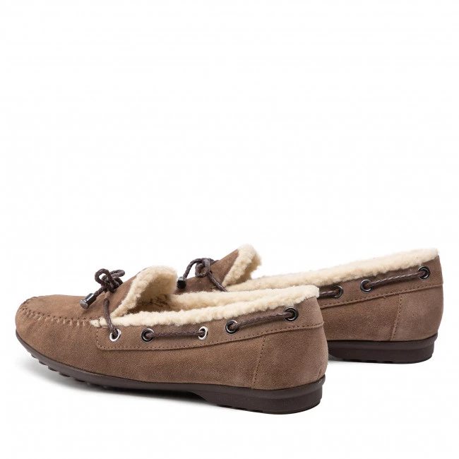 Chaussures Basses Mocassins GEOX - D Elidia B D162TB 022BC C5269 Dk Beige/Coffee Marron â Image 3