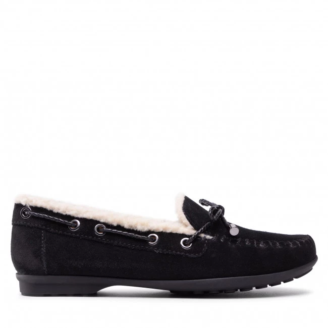 Chaussures Basses Mocassins GEOX - D Elidia B D162TB 022BC C9999 Black Noir â Image 2