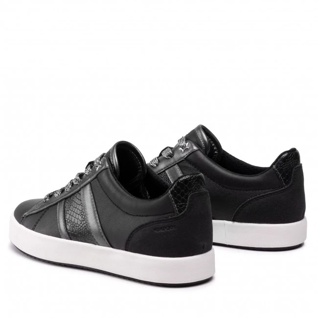 Chaussures Basses Sneakers GEOX - D Blomiee A D166HA 085BN C9B1G Black/Gun Noir – Image 3