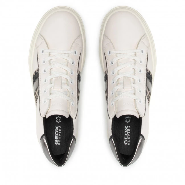 Chaussures Basses Sneakers GEOX - D Pontoise D D16FED 08507 C1002 Off White Blanc – Image 6