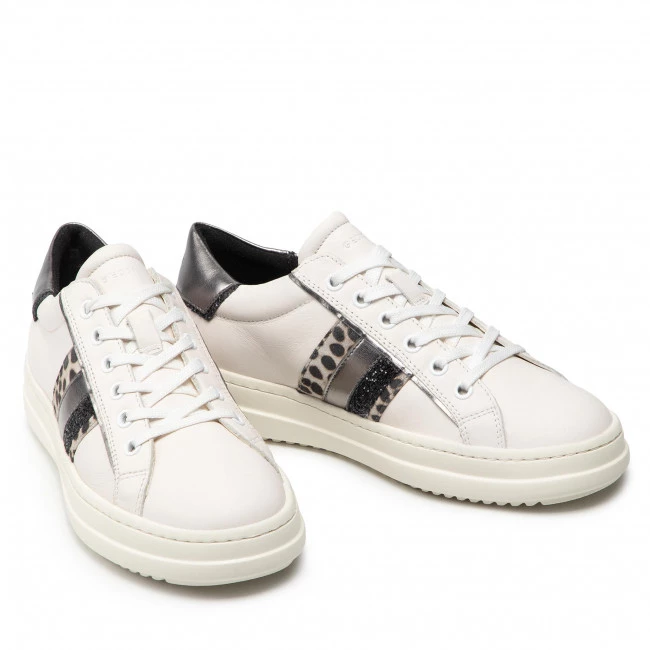 Chaussures Basses Sneakers GEOX - D Pontoise D D16FED 08507 C1002 Off White Blanc – Image 5