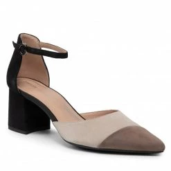 Chaussures Basses GEOX - D Bigliana D D16NMD 00021 C0976 Black/Dk Beige Multicolore