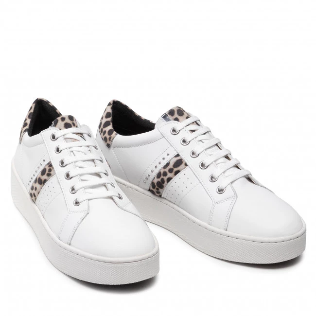 Chaussures Basses Sneakers GEOX - D Skyely E D16QXE 08507 C1000 White Blanc â Image 5