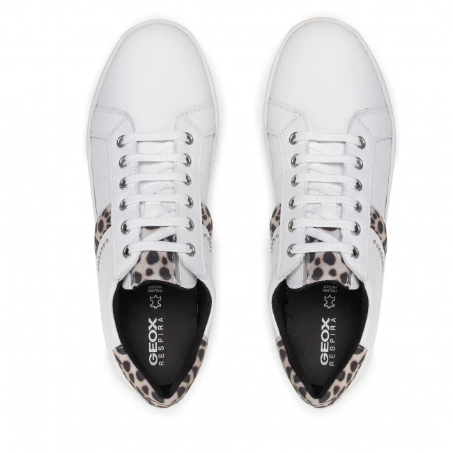 Chaussures Basses Sneakers GEOX - D Skyely E D16QXE 08507 C1000 White Blanc â Image 6