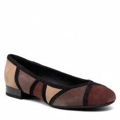 Chaussures Basses Ballerines GEOX - D Wistrey C D944GC 00021 C7044 Wine/Chestnut Multicolore