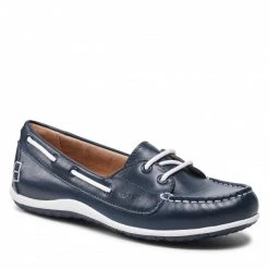 Chaussures Basses Mocassins GEOX - D Vega Moc A D25DNA 00085 C4322 Dk Jeans Bleu Marine