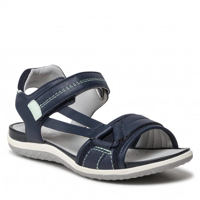 Mules Et Sandales Sandales GEOX - D S.Vega B D25R6B 0BC14 CF43U Navy/Lt Green Bleu Marine
