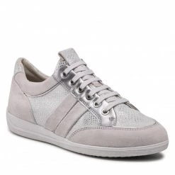 Chaussures Basses Sneakers GEOX - D Myria F D2568F 022MA C1002 Off White Gris