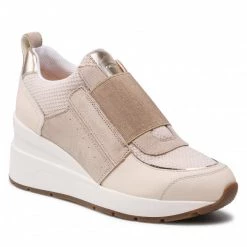 Chaussures Basses Sneakers GEOX - D Zosma B D258LB 085M2 C5002 Cream Beige