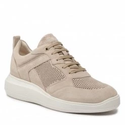 Chaussures Basses Sneakers GEOX - D Rubidia A D25APA 00022 C6738 Lt Taupe Beige