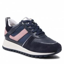 Chaussures Basses Sneakers GEOX - D Tabelya A D25AQA 08511 C4N8A Dk Jeans/Antique Ros Bleu Marine