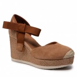 Chaussures Basses GEOX - D Ponza B D25GVB 021ZI C6001 Cognac Marron