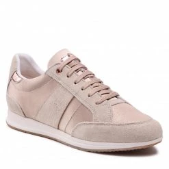 Chaussures Basses Sneakers GEOX - D Avery A D25H5A 01222 C5AH6 Beige/Lt Taupe Beige