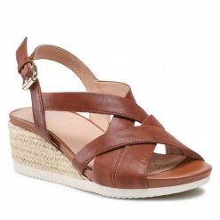 Mules Et Sandales Sandales GEOX - D Ischia Corda C D25HHC 000TU C0013 Brown Marron