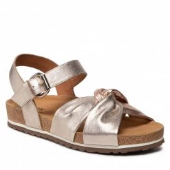Mules Et Sandales Sandales GEOX - D Spensierata C D25LUC 000CF CB5H8 Champagne/Rose Gold Argent