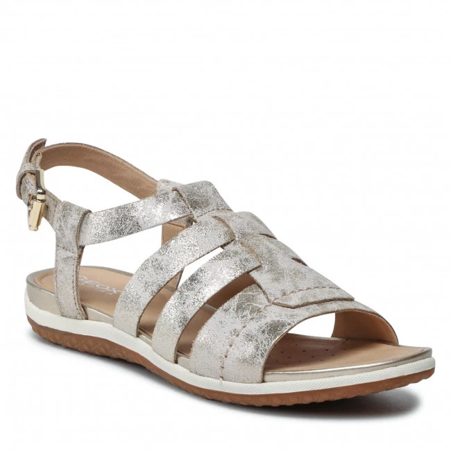 Mules Et Sandales Sandales GEOX - D S. Vega D D25R6D 00077 C5000 Beige Beige, Or