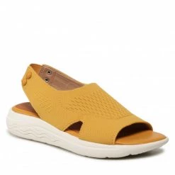 Mules Et Sandales Sandales GEOX - D Spherica Ec5 D D25SVD 0006K C2006 Dk Yellow Jaune